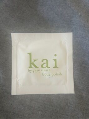 kai 1-Mini Body Polish Sealed Packet / New Never Used / Authentic / Made in USA